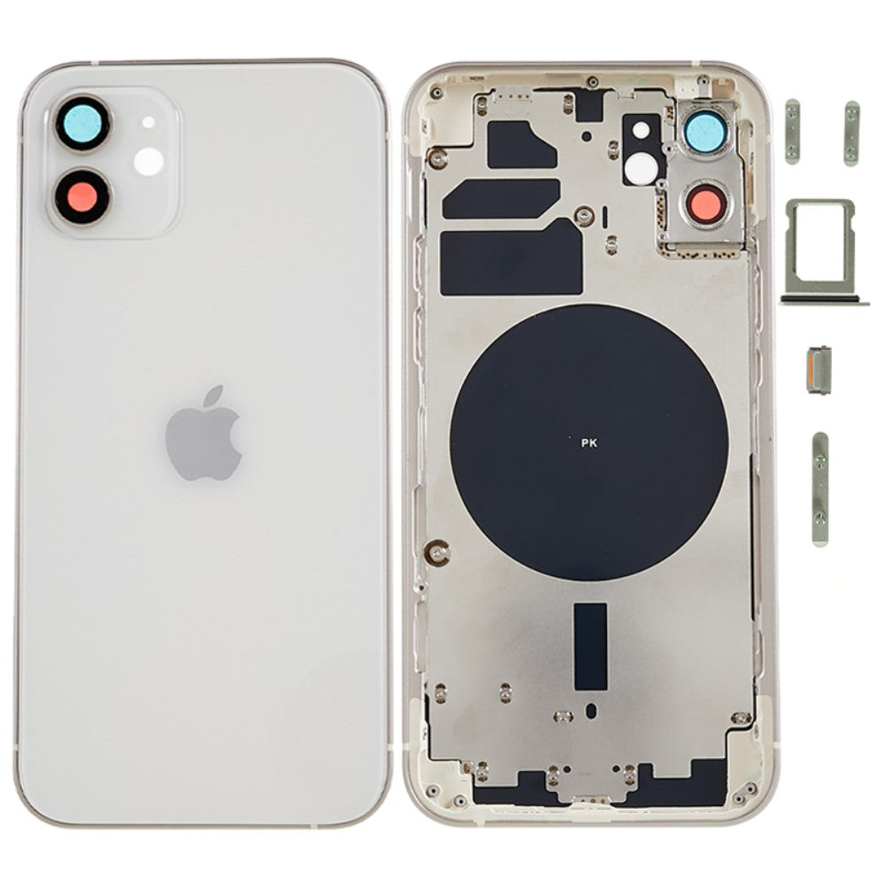 Chassis Housing Battery Cover (with CE Logo) iPhone 12 White