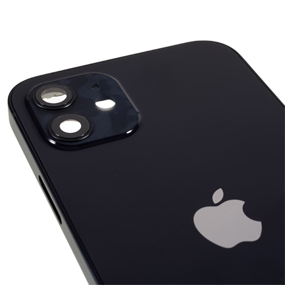 Carcasa Chasis Tapa Bateria iPhone 12 Negro