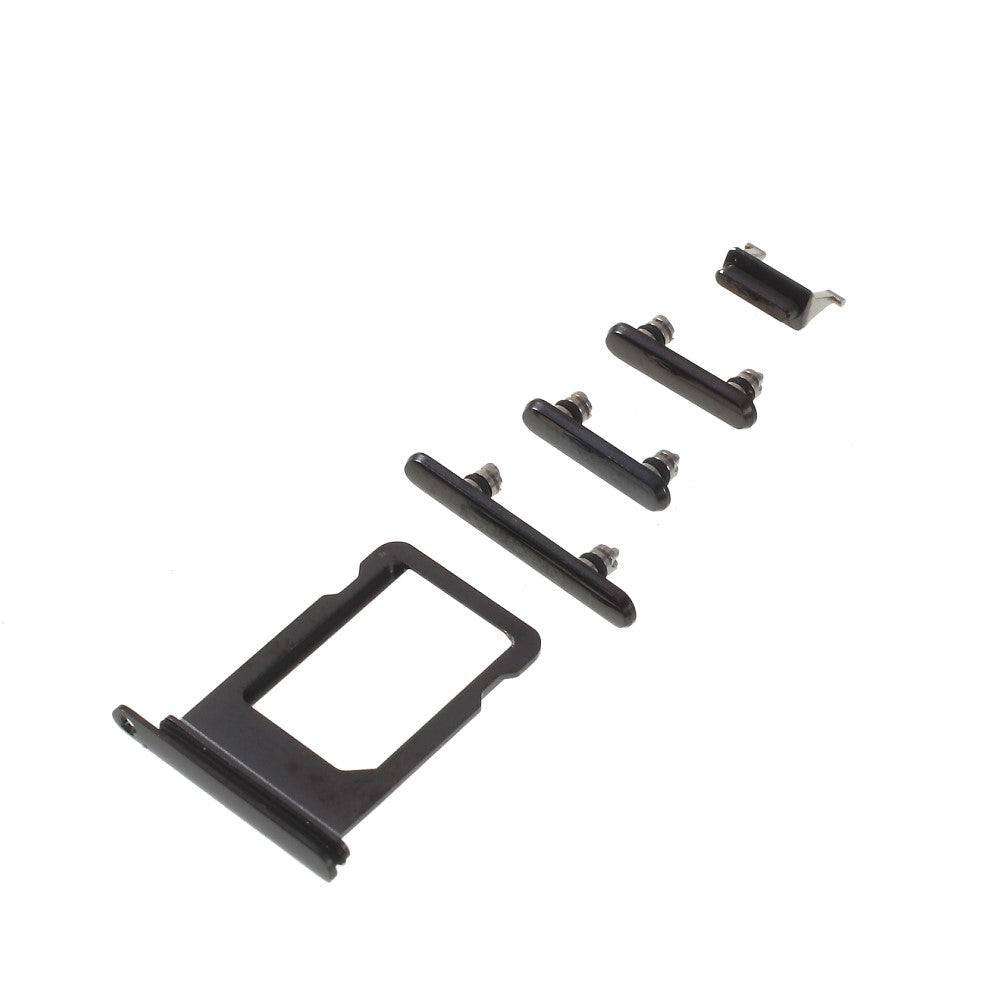 Châssis Boîtier Cache Batterie (avec Logo CE) iPhone X Noir
