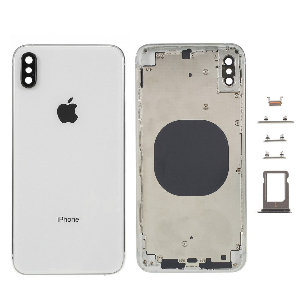 Chassis Housing Battery Cover (with CE Logo) iPhone XS Silver