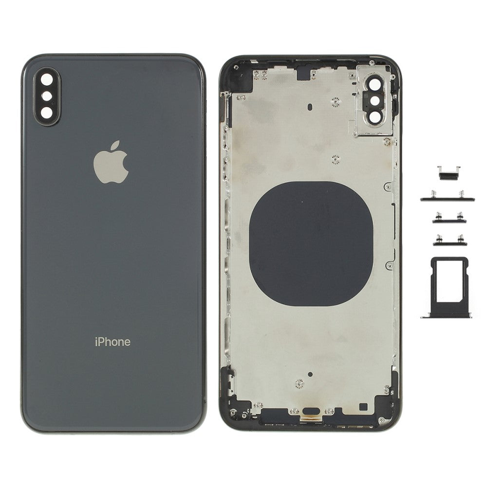 Chassis Housing Battery Cover (with CE Logo) iPhone XS Max Black