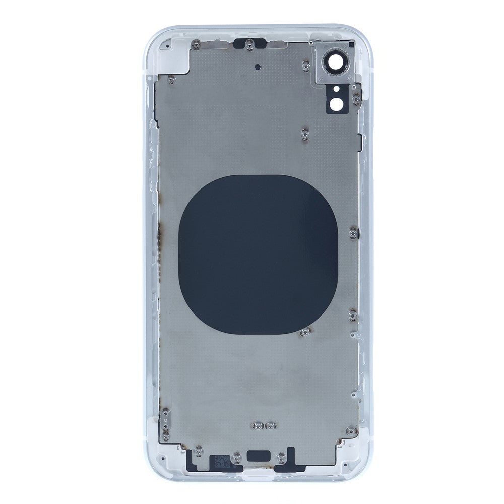 Châssis Boîtier Cache Batterie (avec Logo CE) iPhone XR Blanc