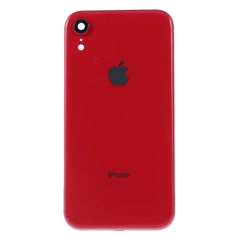 Carcasa Chasis Tapa Bateria (with CE Logo) iPhone XR Rojo
