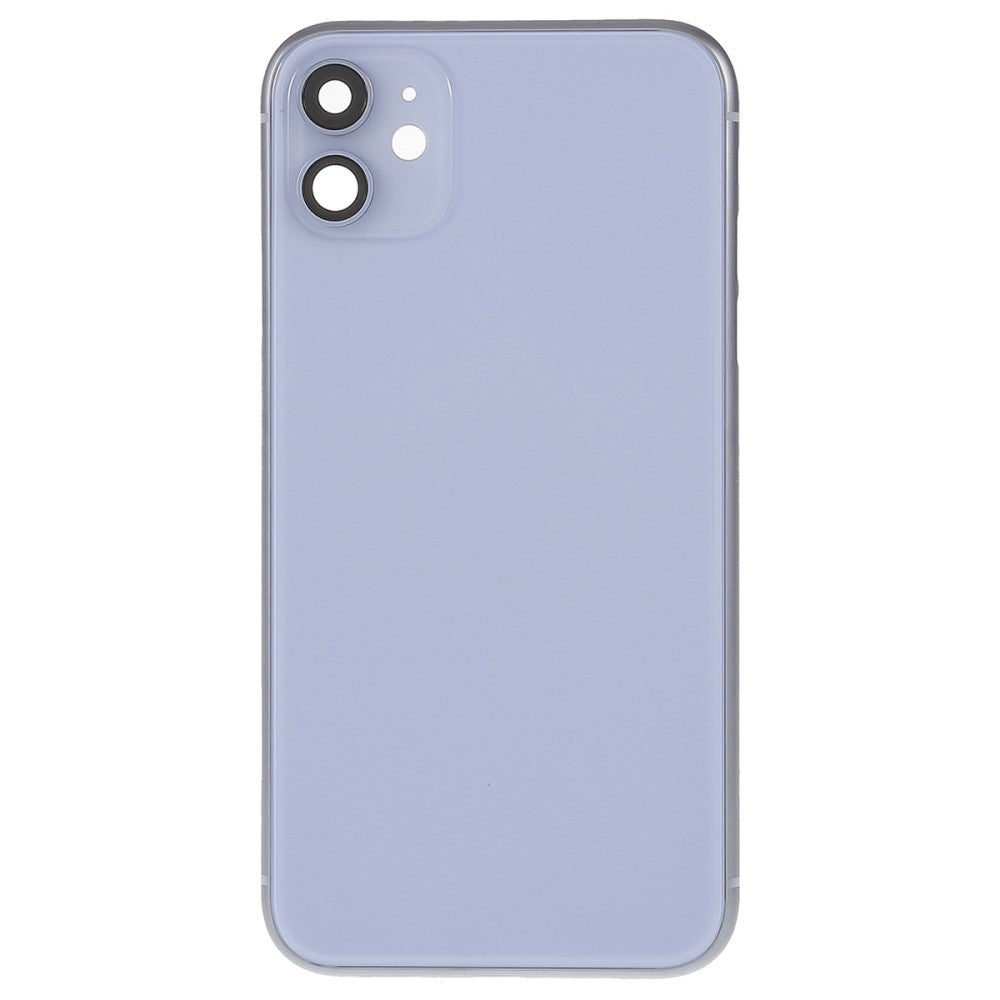 Cache batterie du boîtier de châssis (avec logo CE) iPhone 11 Violet