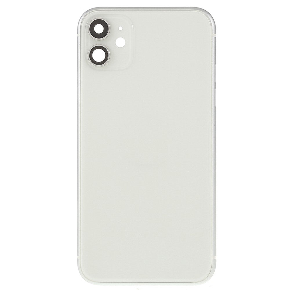 Carcasa Chasis Tapa Bateria (with CE Logo) iPhone 11 Blanco