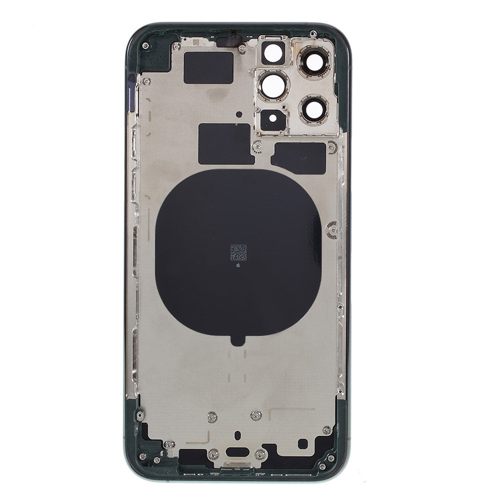 Cache batterie du boîtier de châssis (avec logo CE) iPhone 11 Pro vert