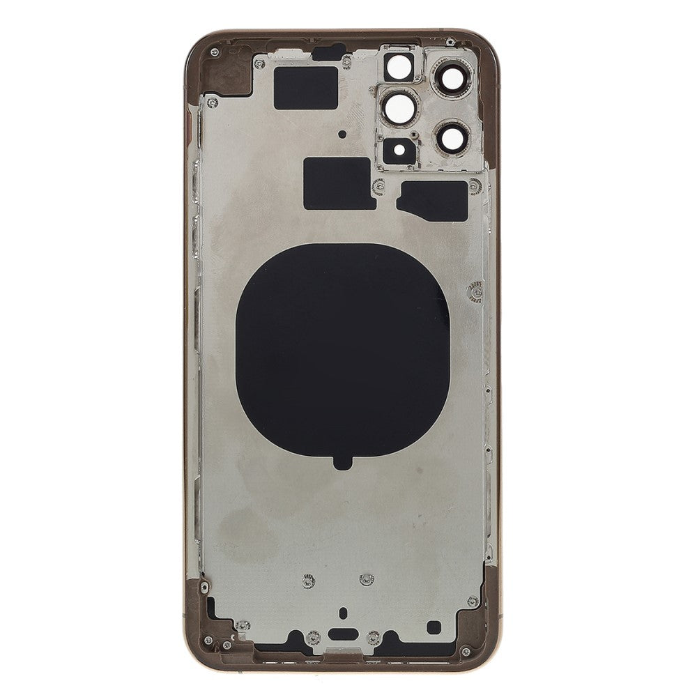 Cache batterie du boîtier de châssis (avec logo CE) iPhone 11 Pro Max Or