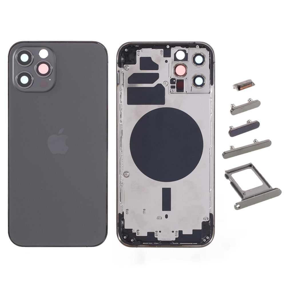 Chassis Housing Battery Cover (with CE Logo) iPhone 12 Pro Gray