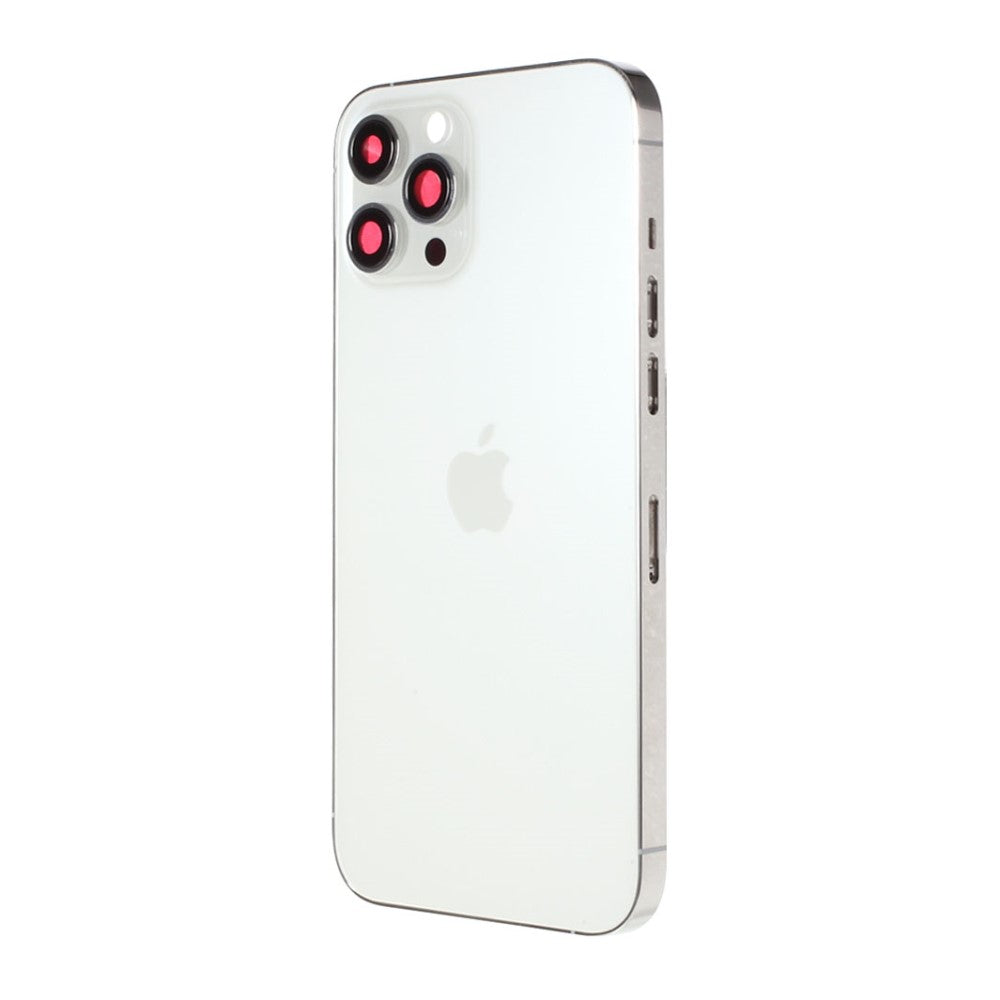 Châssis Boîtier Cache Batterie (avec Logo CE) iPhone 12 Pro Max Blanc