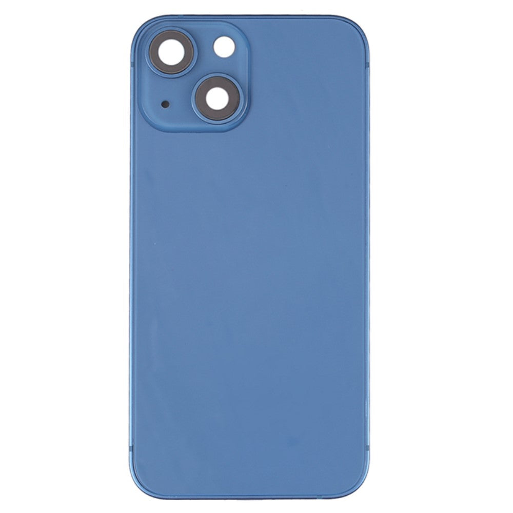 Carcasa Chasis Tapa Bateria iPhone 13 Mini Azul