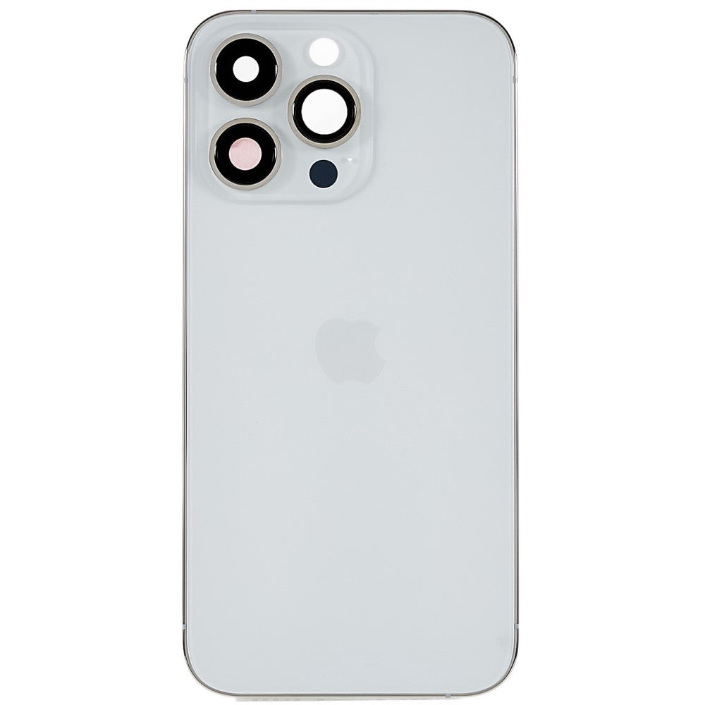 Carcasa Chasis Tapa Bateria iPhone 13 Pro Plata