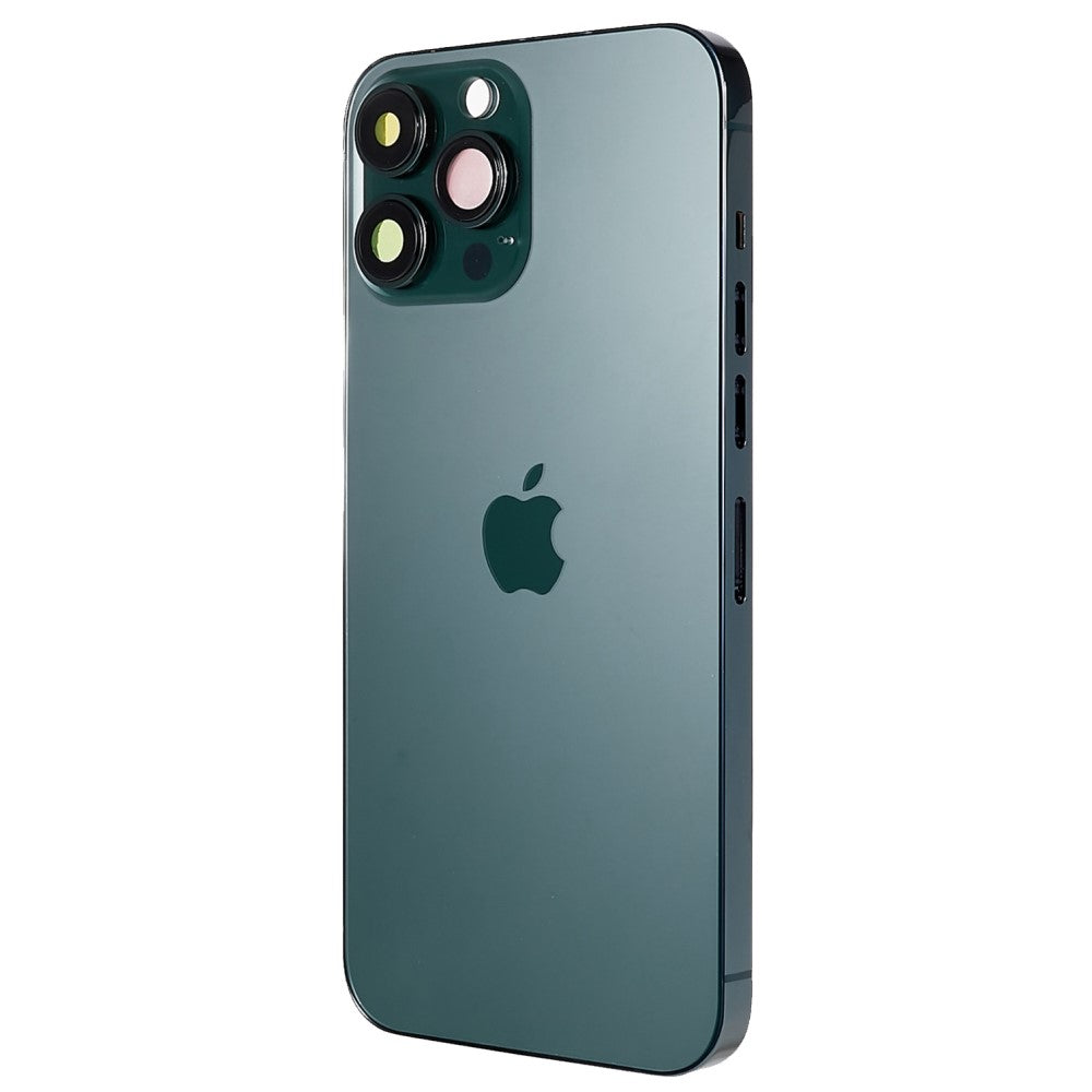 Carcasa Chasis Tapa Bateria iPhone 13 Pro Verde