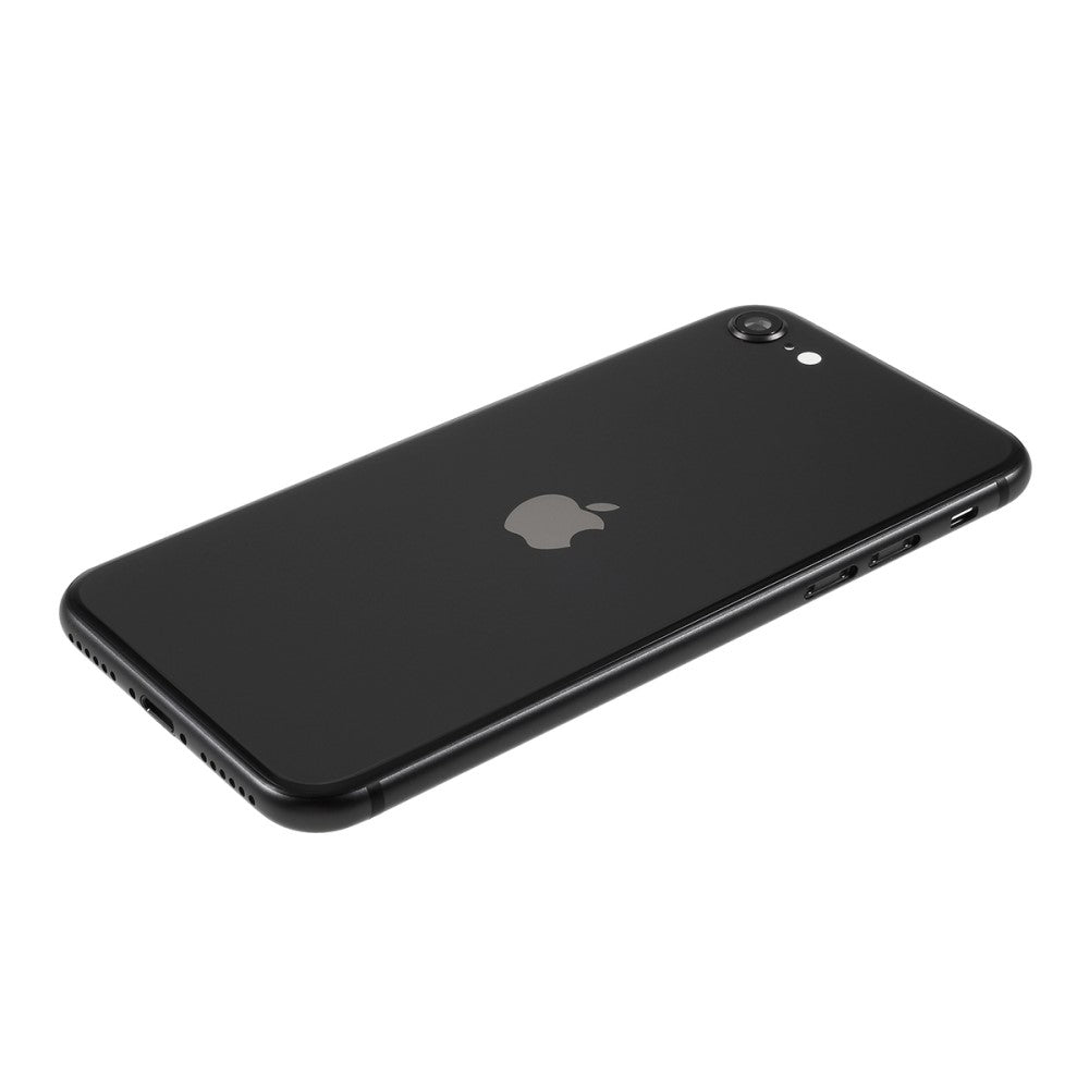 Carcasa Chasis Tapa Bateria iPhone SE (2022) Negro