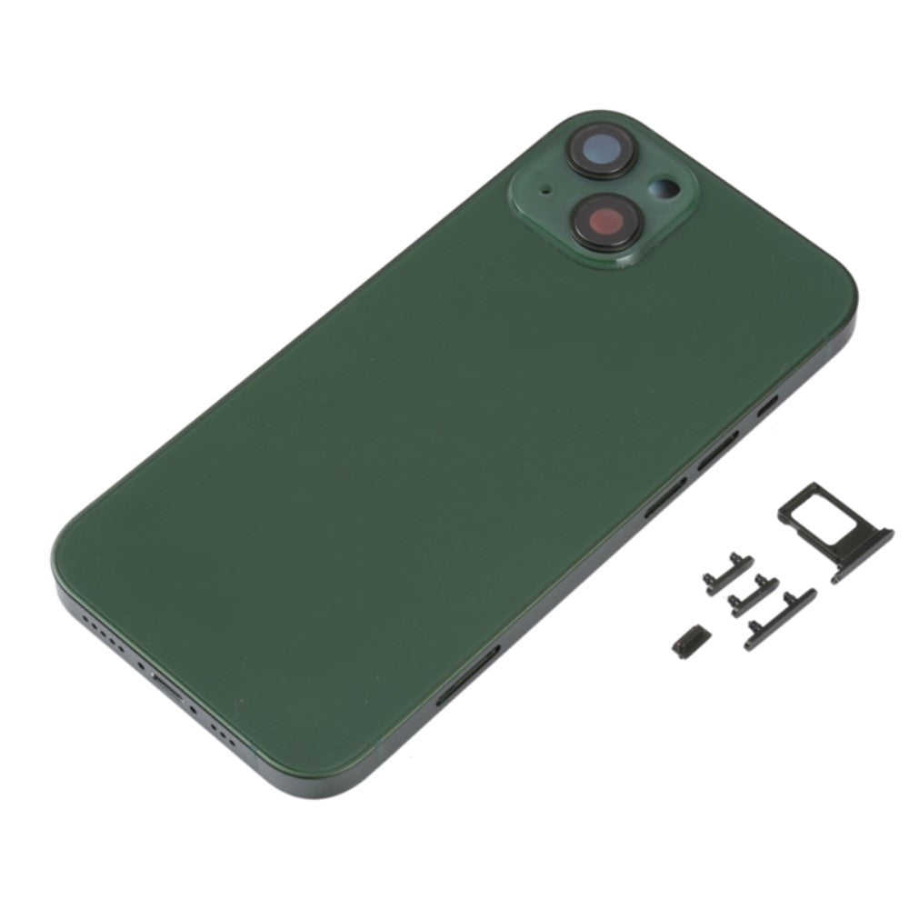 Coque de châssis pour couvercle de batterie iPhone 13, vert