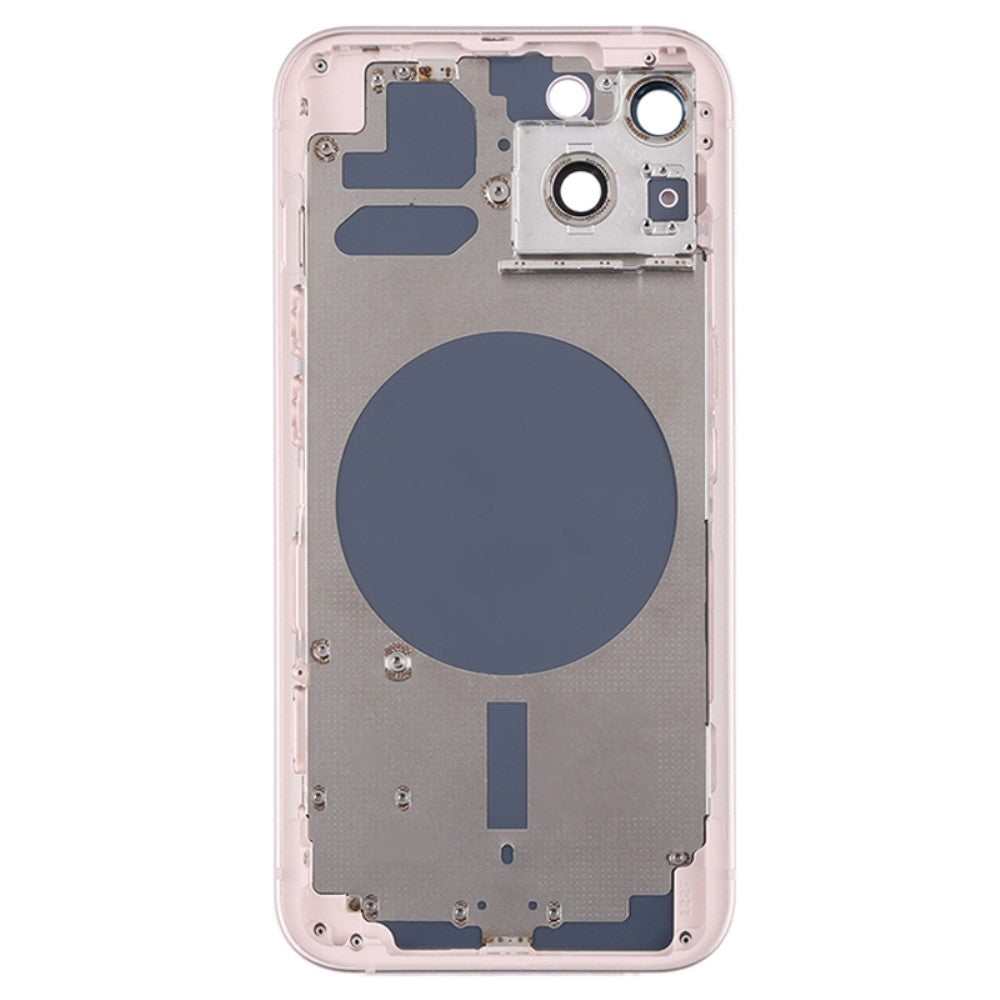 Coque de châssis pour couvercle de batterie iPhone 13 rose