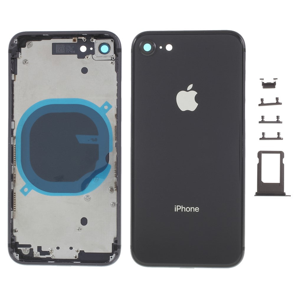 Chassis Cover Battery Cover iPhone 8 Black