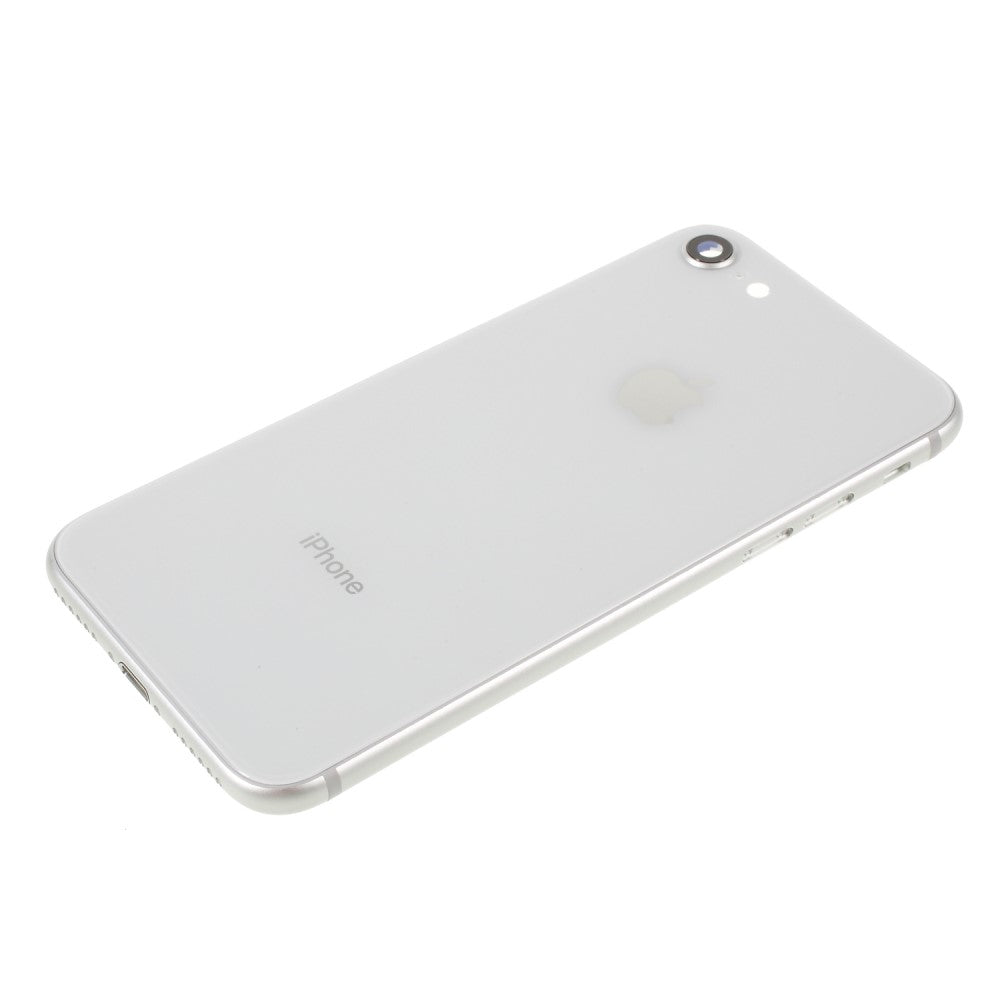 Carcasa Chasis Tapa Bateria iPhone 8 Plata