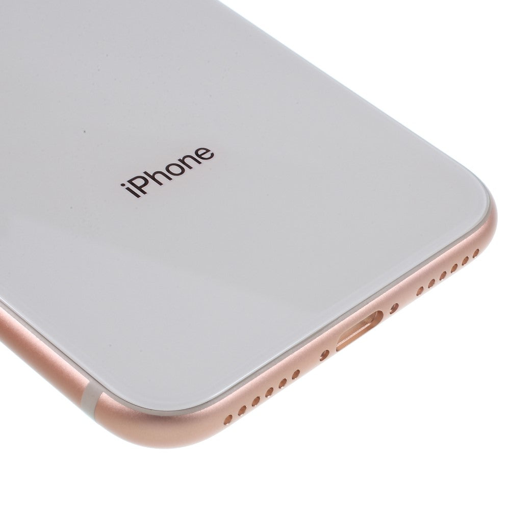 Carcasa Chasis Tapa Bateria iPhone 8 Dorado