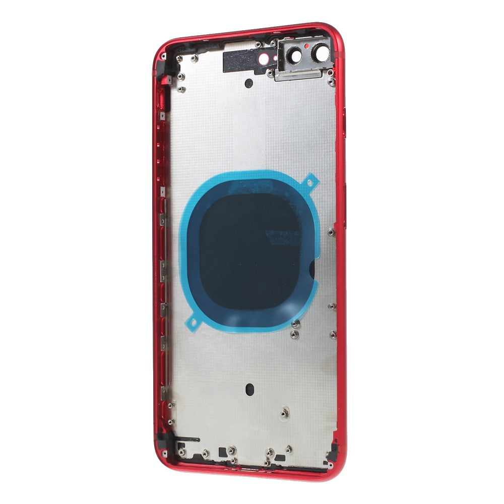 Carcasa Chasis Tapa Bateria iPhone 8 Plus Rojo