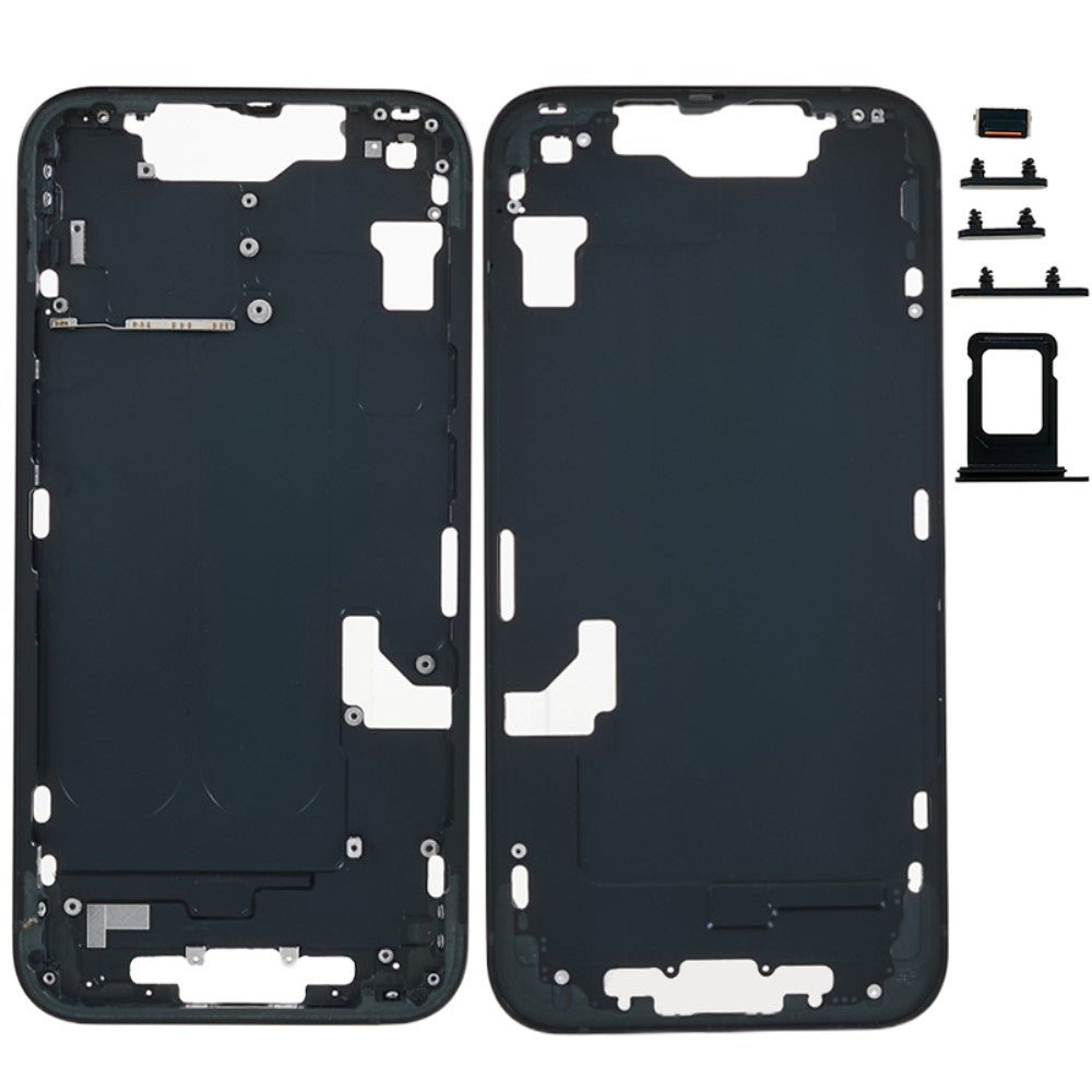 Châssis central LCD pour iPhone 14, noir