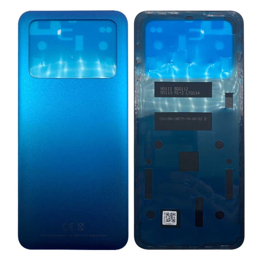 Cache batterie Cache arrière Xiaomi Poco M4 Pro 4G Bleu