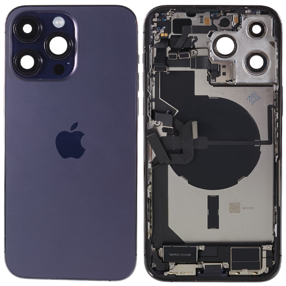 Chassis Housing Battery Cover + Parts iPhone 14 Pro Max Purple