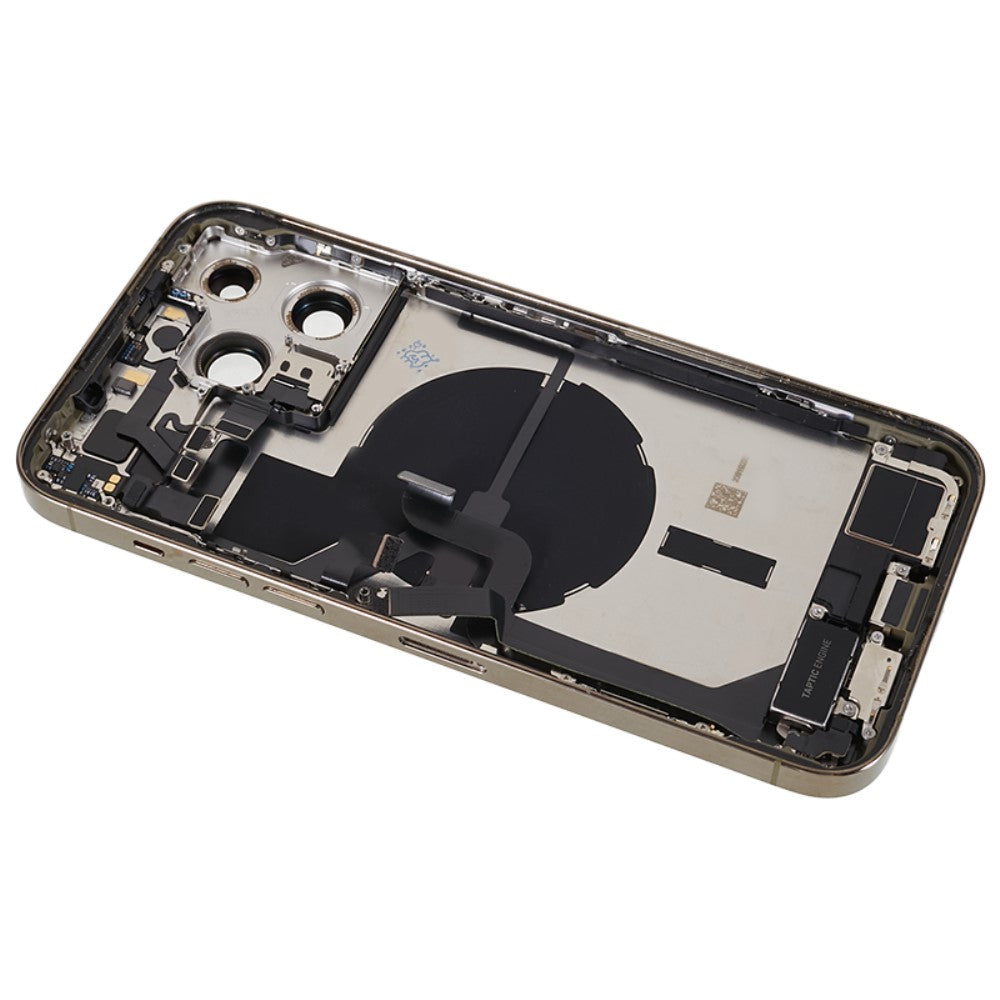 Châssis Boîtier Cache Batterie + Pièces iPhone 14 Pro Max Or