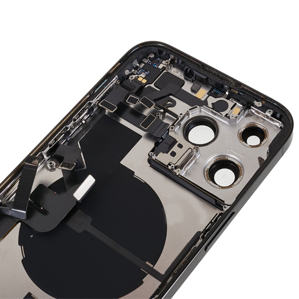 Chassis Housing Battery Cover + Parts iPhone 14 Pro Max Black