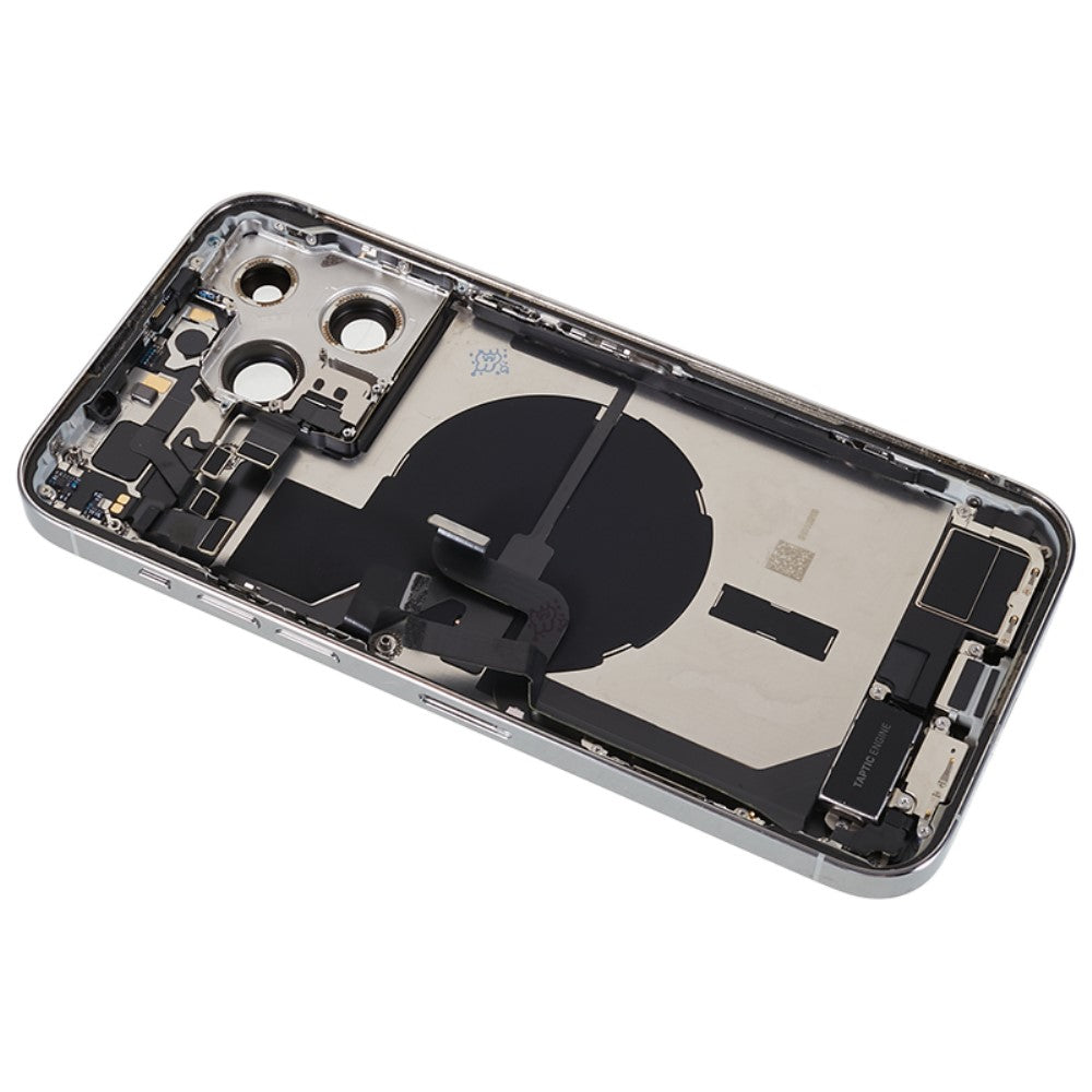 Chassis Housing Battery Cover + Parts iPhone 14 Pro Max White