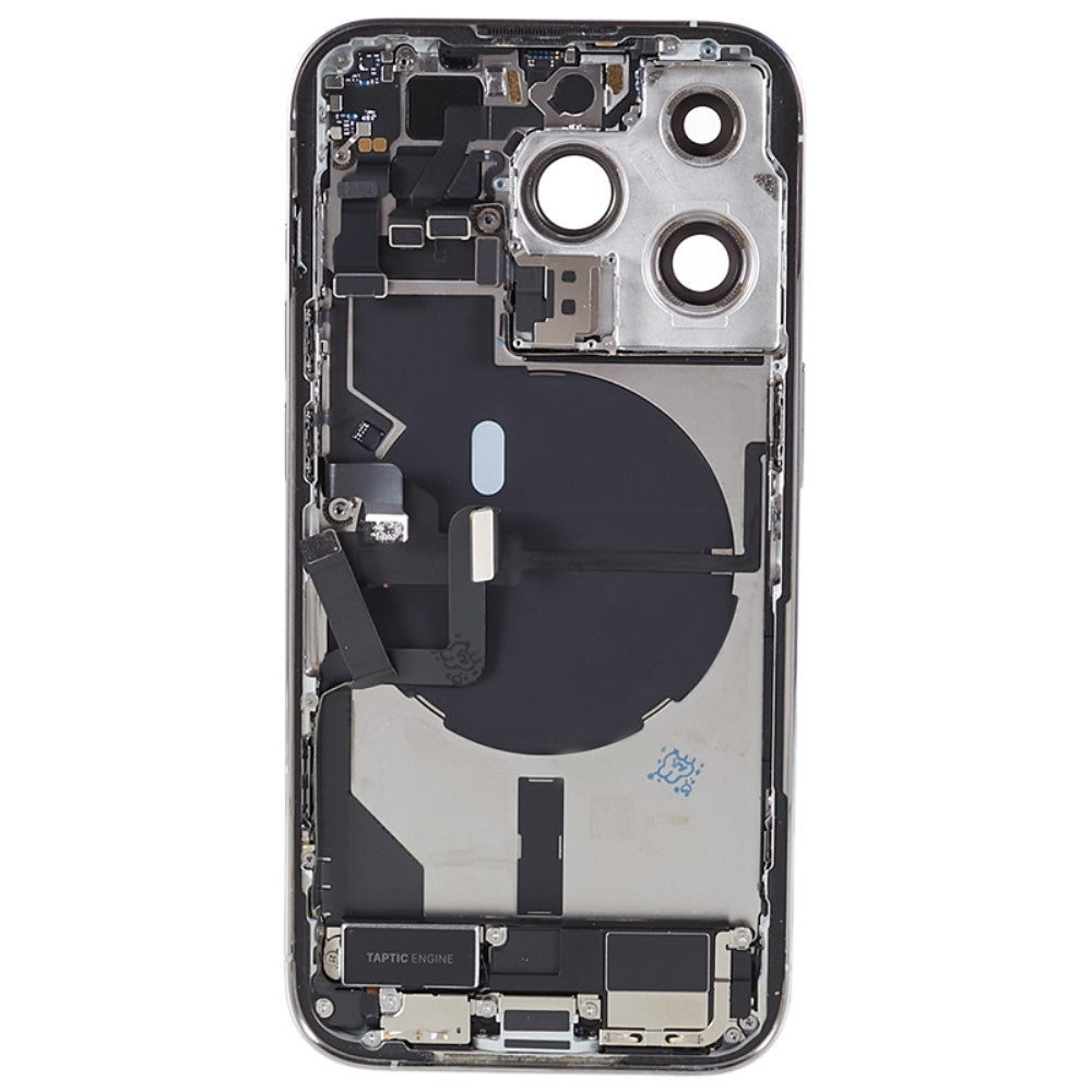 Châssis Boîtier Cache Batterie + Pièces iPhone 14 Pro Blanc