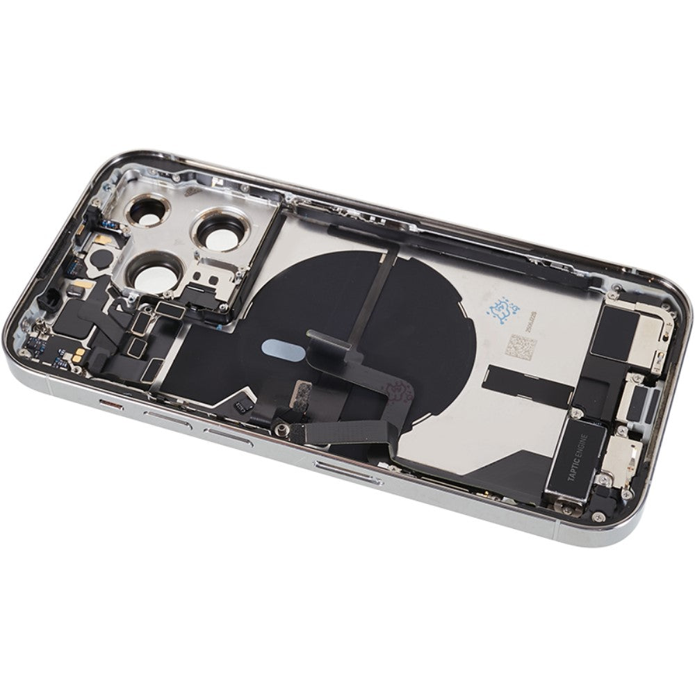 Chassis Housing Battery Cover + Parts iPhone 14 Pro White