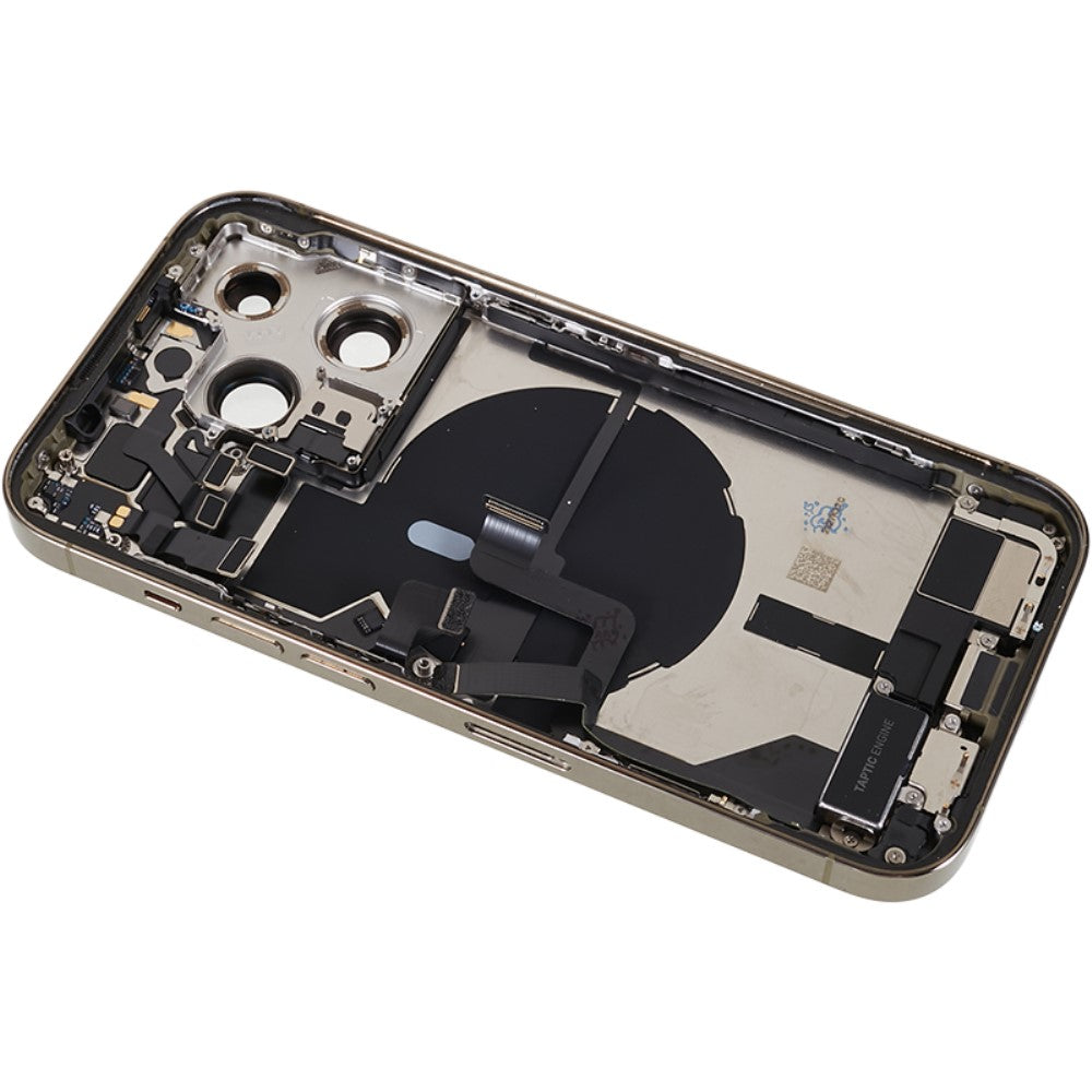 Châssis Boîtier Cache Batterie + Pièces iPhone 14 Pro Or