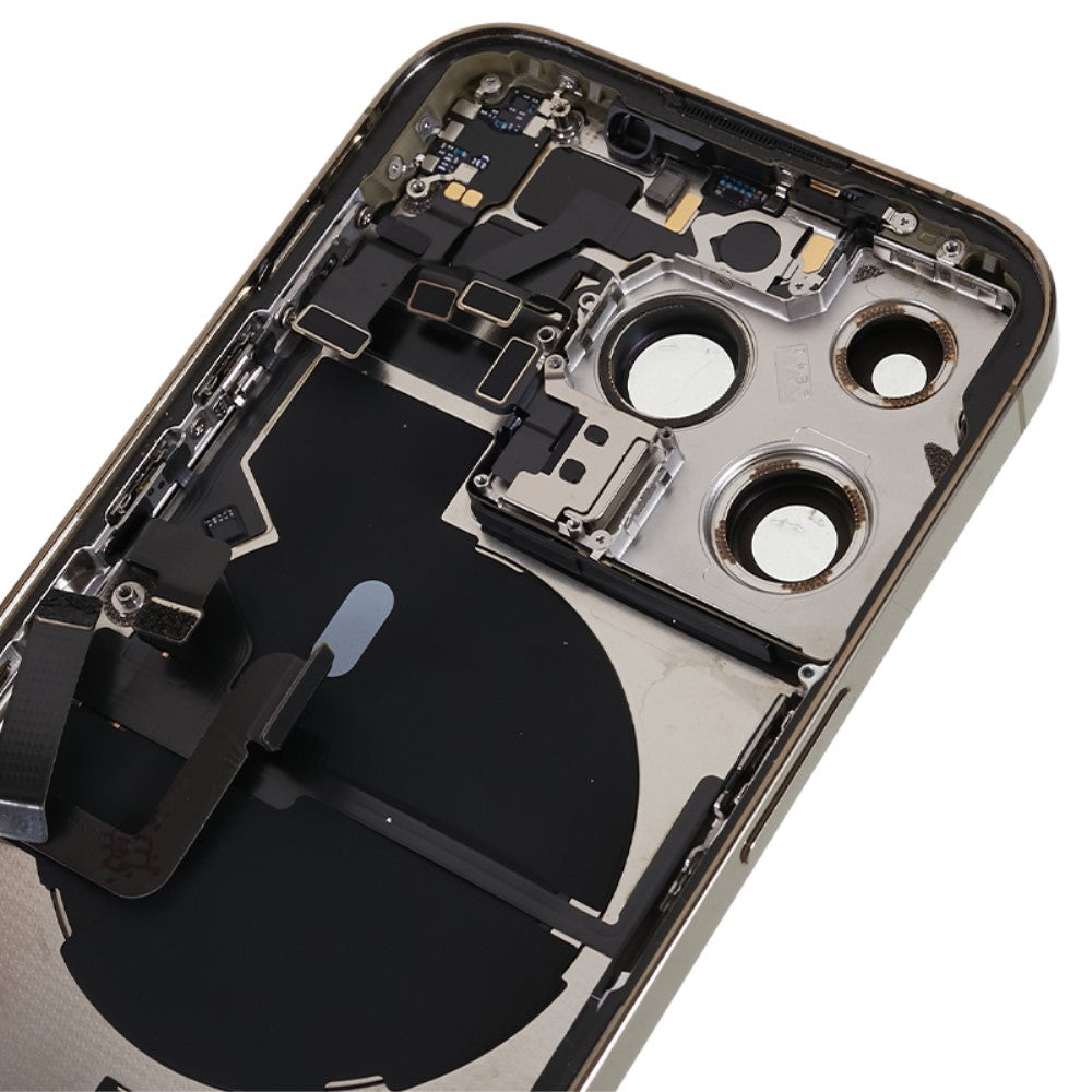 Châssis Boîtier Cache Batterie + Pièces iPhone 14 Pro Or