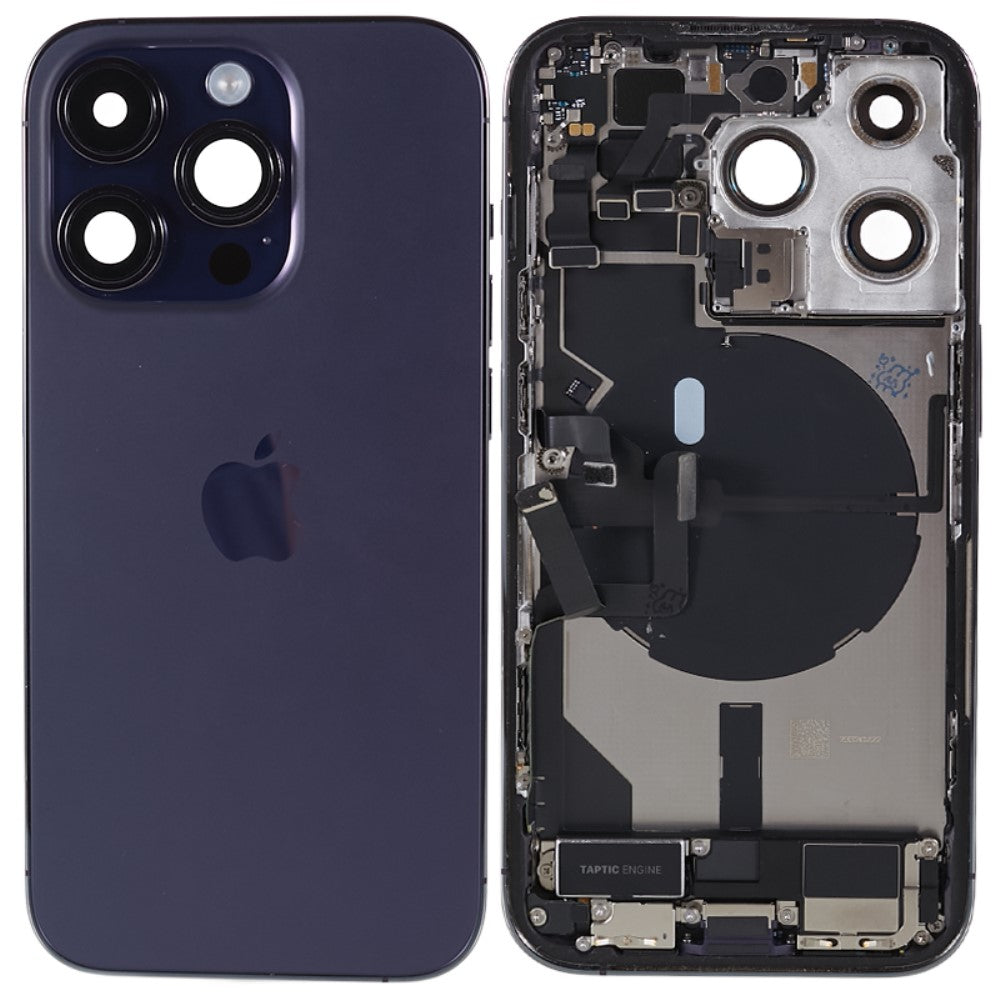 Chassis Housing Battery Cover + Parts iPhone 14 Pro Purple