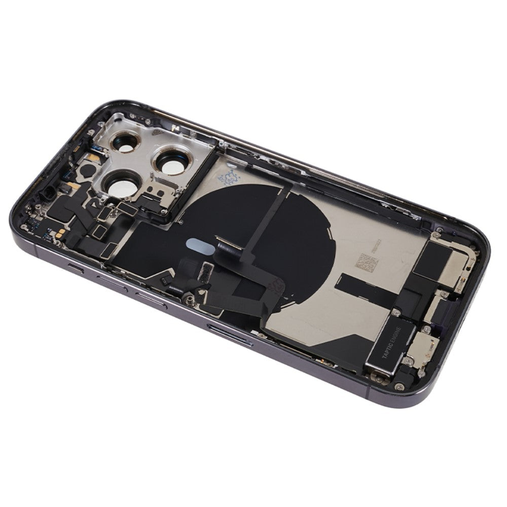 Carcasa Chasis Tapa Bateria + Piezas iPhone 14 Pro Morado