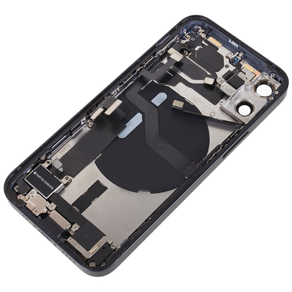 Carcasa Chasis Tapa Bateria + Piezas iPhone 12 Mini Azul