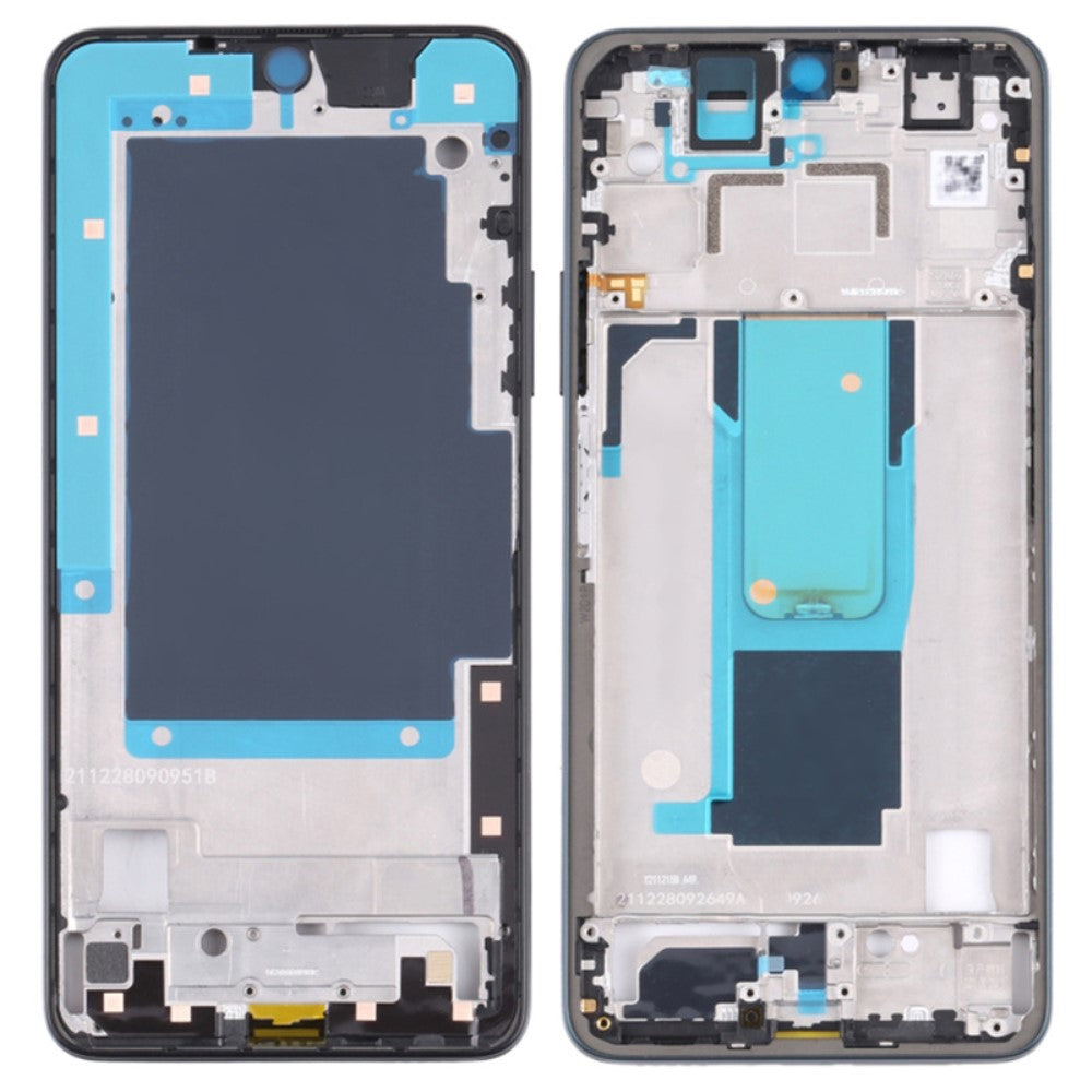 Châssis de cadre central LCD Xiaomi Redmi Note 11 Pro 5G (Chine) (MediaTek) / Note 11 Pro+ 5G / 11i 5G / HyperCharge 5G Vert