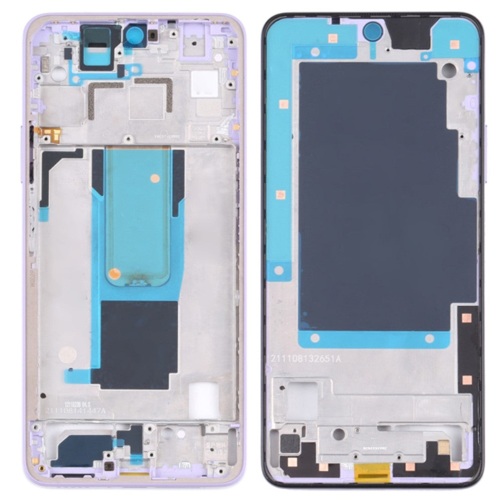 LCD Middle Frame Chassis Xiaomi Redmi Note 11 Pro 5G (China) (MediaTek) / Note 11 Pro+ 5G / 11i 5G / HyperCharge 5G Purple