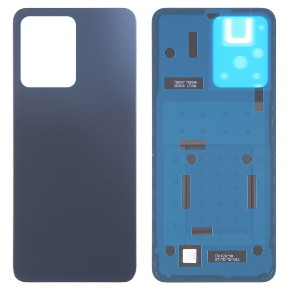 Cache batterie Cache arrière Xiaomi Redmi Note 12 4G Noir