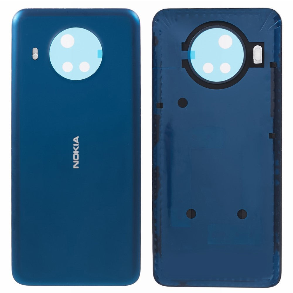 Cache batterie Cache arrière Nokia X10 5G TA-1350 TA-1332 Bleu