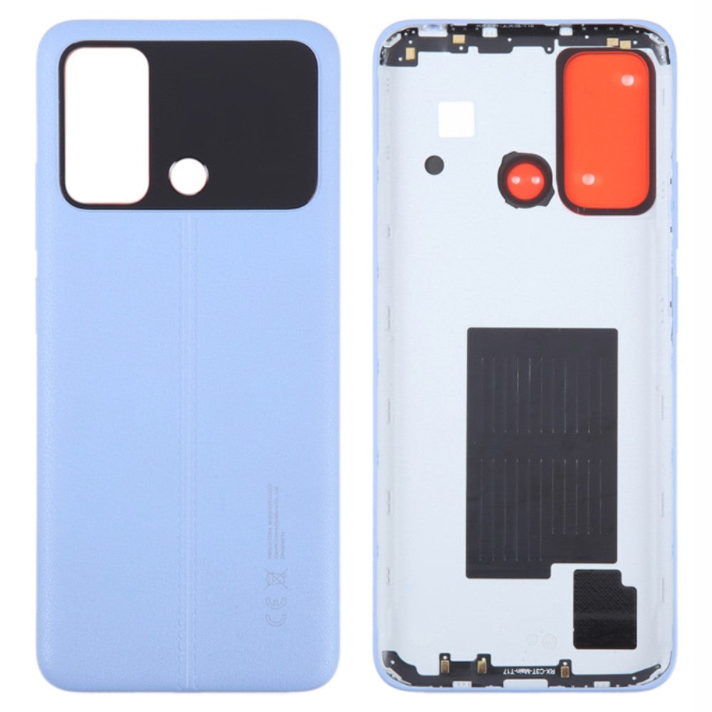 Cache batterie Cache arrière Xiaomi Poco C55 4G Bleu