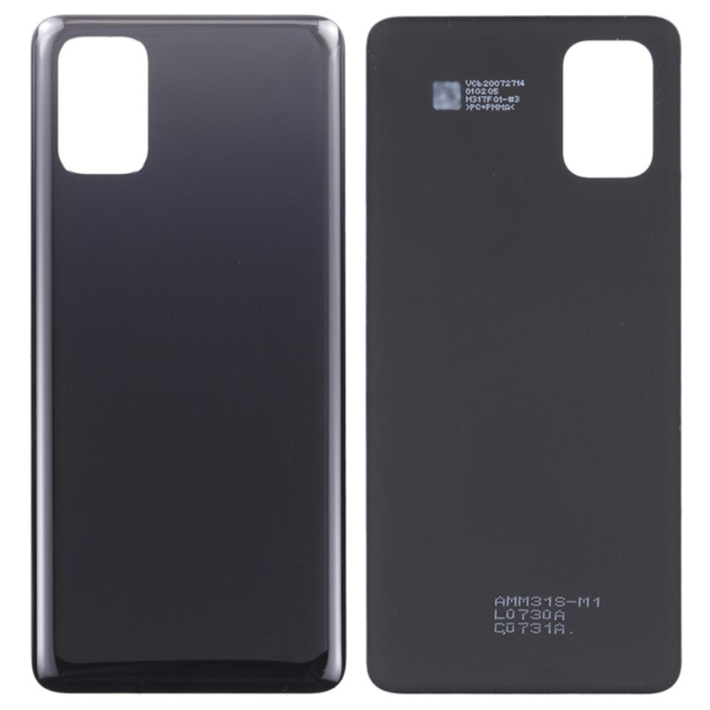 Cache batterie Cache arrière Samsung Galaxy M31s M317 Noir