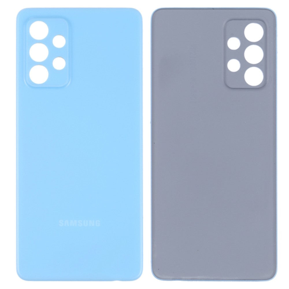 Cache batterie Cache arrière Samsung Galaxy A52 5G A526 Bleu