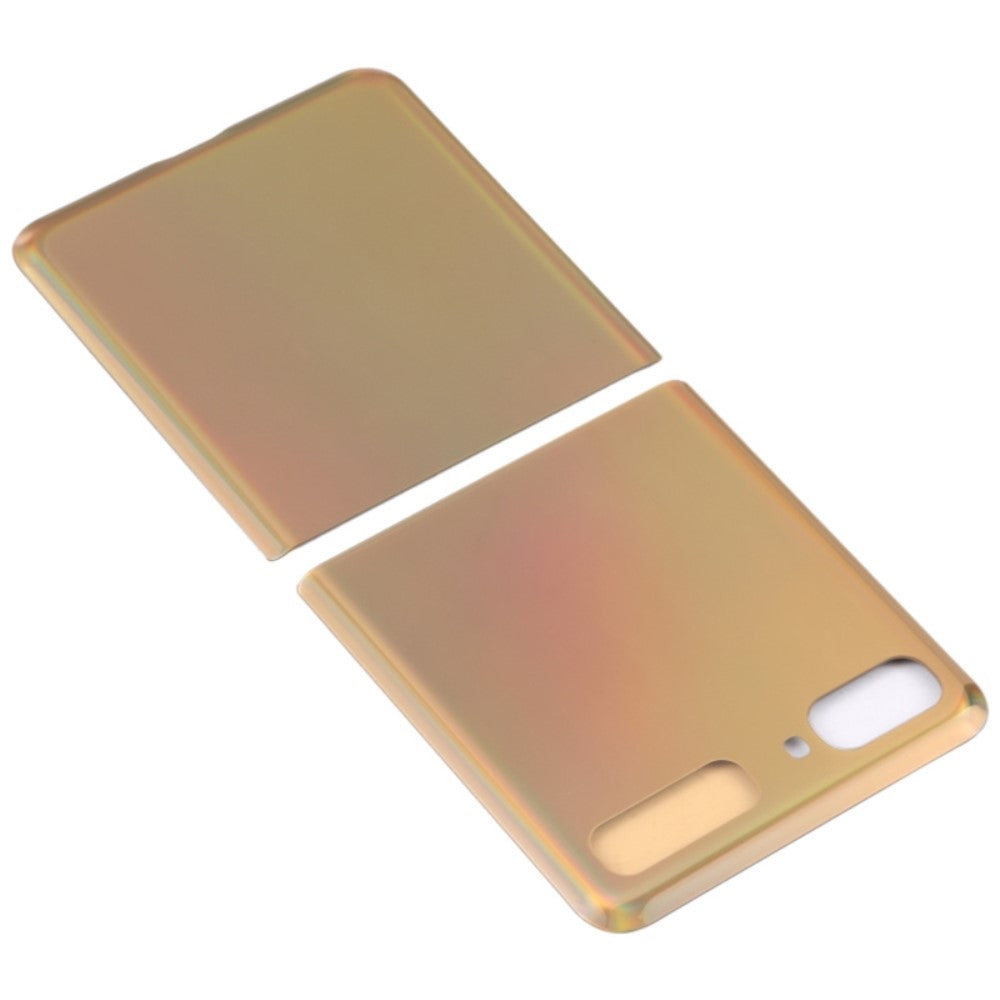 Tapa Bateria Back Cover Samsung Galaxy Z Flip F700 Dorado