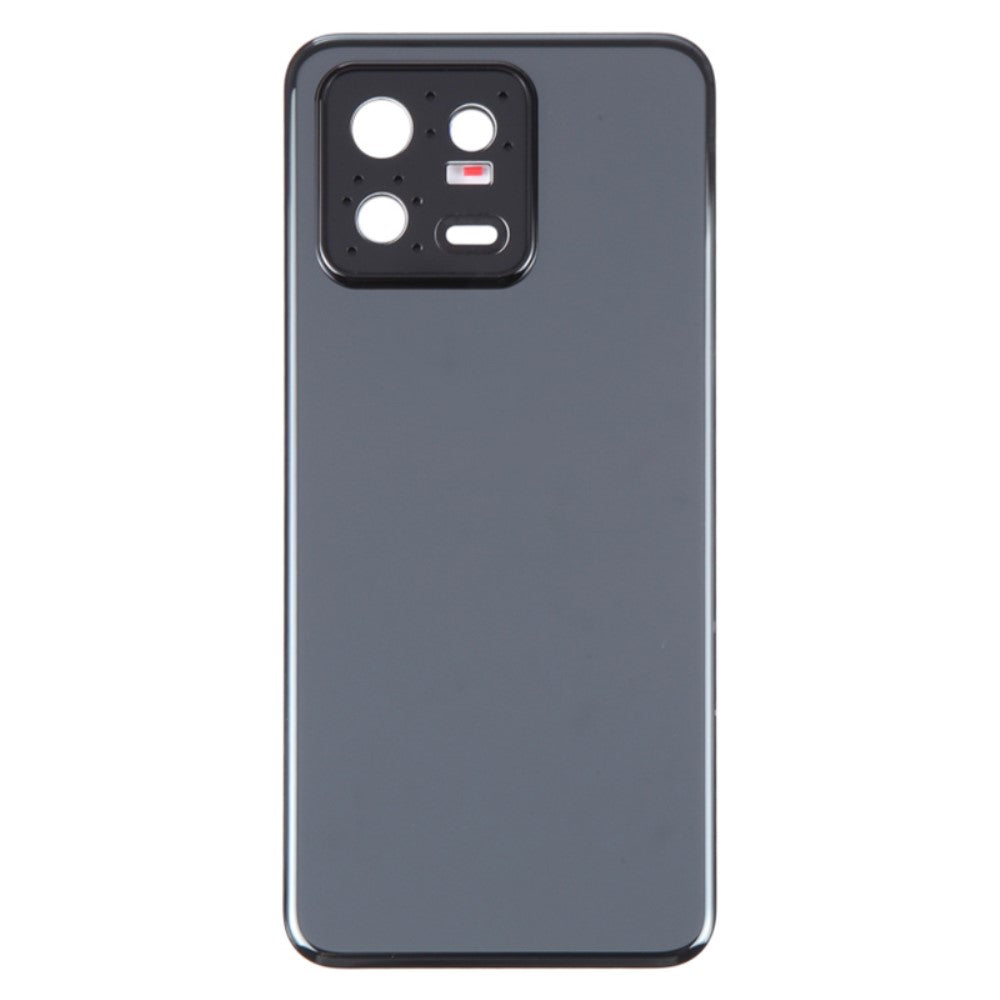 Tapa Bateria Back Cover + Lente Camara Trasera Xiaomi 13 Negro