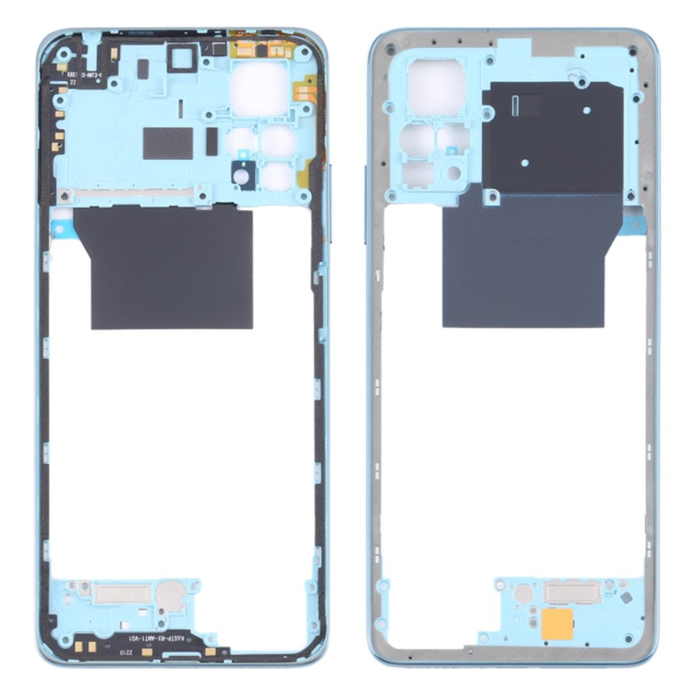 Châssis Coque Arrière Xiaomi Poco X4 Pro 5G / Note 11E Pro 5G Bleu