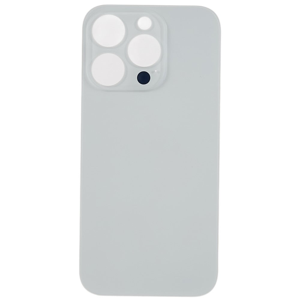 Cache Batterie Cache Arrière (Trou Large) iPhone 14 Pro Max Blanc