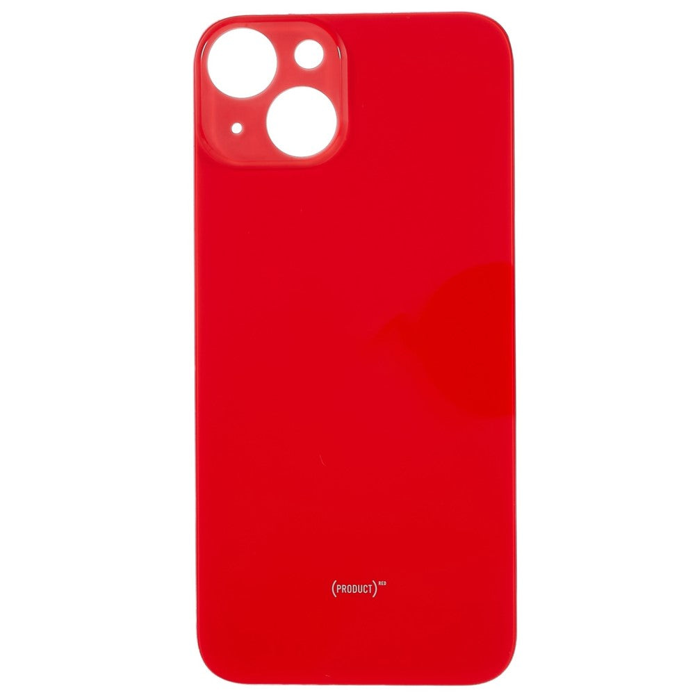 Tapa Bateria Back Cover (Agujero Ancho) iPhone 14 Rojo