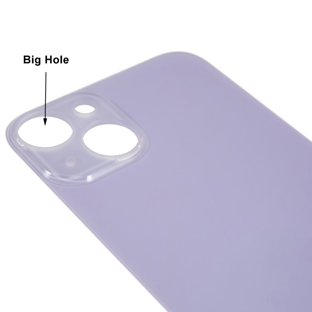 Cache Batterie Cache Arrière (Trou Large) iPhone 14 Violet