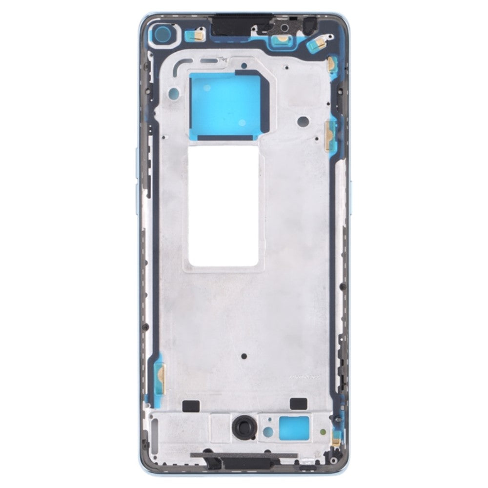 LCD Middle Frame Chassis Oppo Reno6 Pro 5G Blue